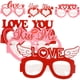 thumbnail image 3 of GOOHOCHY 6 gafas de sol de papel con forma de corazón para San Valentín, accesorios para fiestas, 3 of 8
