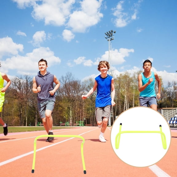 EXHUMKY Set of 6 Agility Training Hurdles for Outdoor Speed, Fitness, and Agility Drills, Ideal for Speed Workouts and Athletic Training