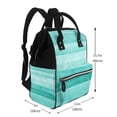thumbnail image 2 of Defioc Teal Turquoise for Baby Diaper Bag Backpack - Baby Bag for Boys & Girls - Diaper Backpack - Large Travel Diaper Bags- Baby Registry Search & Shower Gifts, 2 of 5