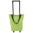 thumbnail image 2 of Sac Fourre-Tout de Magasinage Pliable à Poignée de Tirage pour Femmes, Sac d'Épicerie Roulant avec Roues, 2 of 9