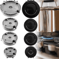 thumbnail image 2 of Universal Burner Crown Flame Cap Oven Cooker Hob Gas for ,Flame Burner Cap Crown Fits All Between Sizes Concave,4 * Accessory part, 2 of 8