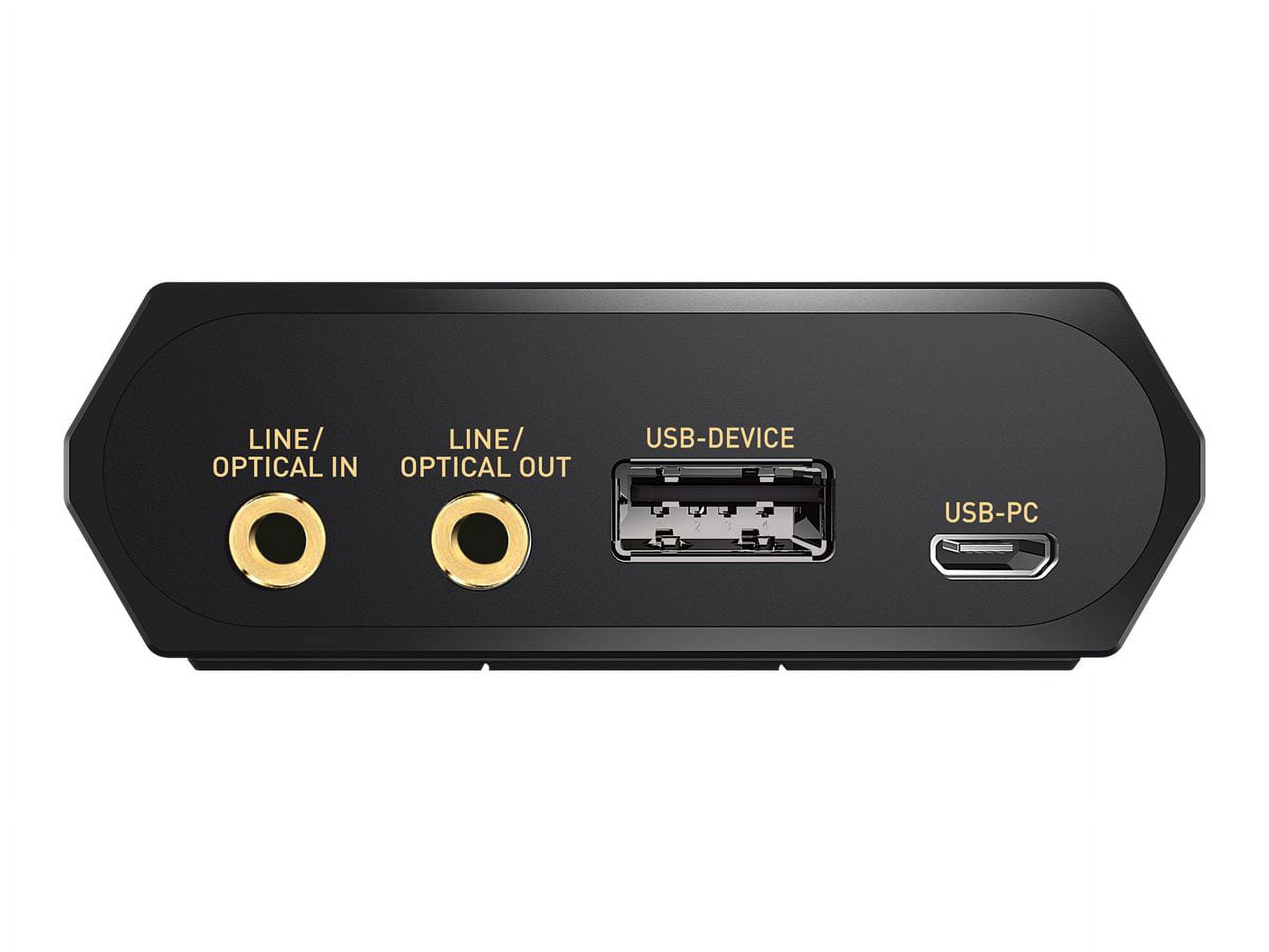 Creative Labs Sound BlasterX G5 Portable Sound Card w/ Headphone 