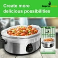 thumbnail image 6 of Impresserve Multi-Use Crock Pot Liners for 5–6 Quart Slow Cookers, BPA-Free Large Cooking Bags, Clear, 10 Count (3 Pack), 6 of 7
