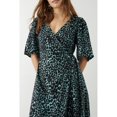thumbnail image 3 of Dorothy Perkins - Vestido Midi Estampado Animal para Mujer (Verde), 3 of 5
