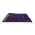 thumbnail image 2 of Ahgly Company Indoor Rectangle Abstract Purple Contemporary Area Rugs, 5' x 8', 2 of 4