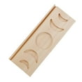 thumbnail image 1 of simhoa Card Display Holder Tarot Board Oracle Cards Holder for Bedroom Events Party Brown, 1 of 8