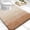 Beige-24" x 20", variant on Luxury Toilet Rugs U-shaped 24x20 Extra Soft And Absorbent Microfiber Bathroom Non-slip Plush Shaggy Bath Mat Machine Wash Dry Contour Mats For Base Grey