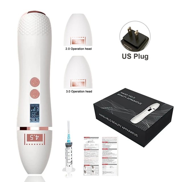 Mini máquina de belleza portátil 7D para el cuidado de los ojos, reafirmante de la piel, antienvejecimiento, masajeador ultrasónico para lifting facial, eliminación de arrugas.