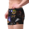 thumbnail image 2 of Lsque Five Nights At Freddy'S Pattern Men’s Total Support Pouch Boxer Briefs, X-Temp Cooling, Moisture-Wicking Underwear, Regular, Long-leg and Trunk-Large, 2 of 7
