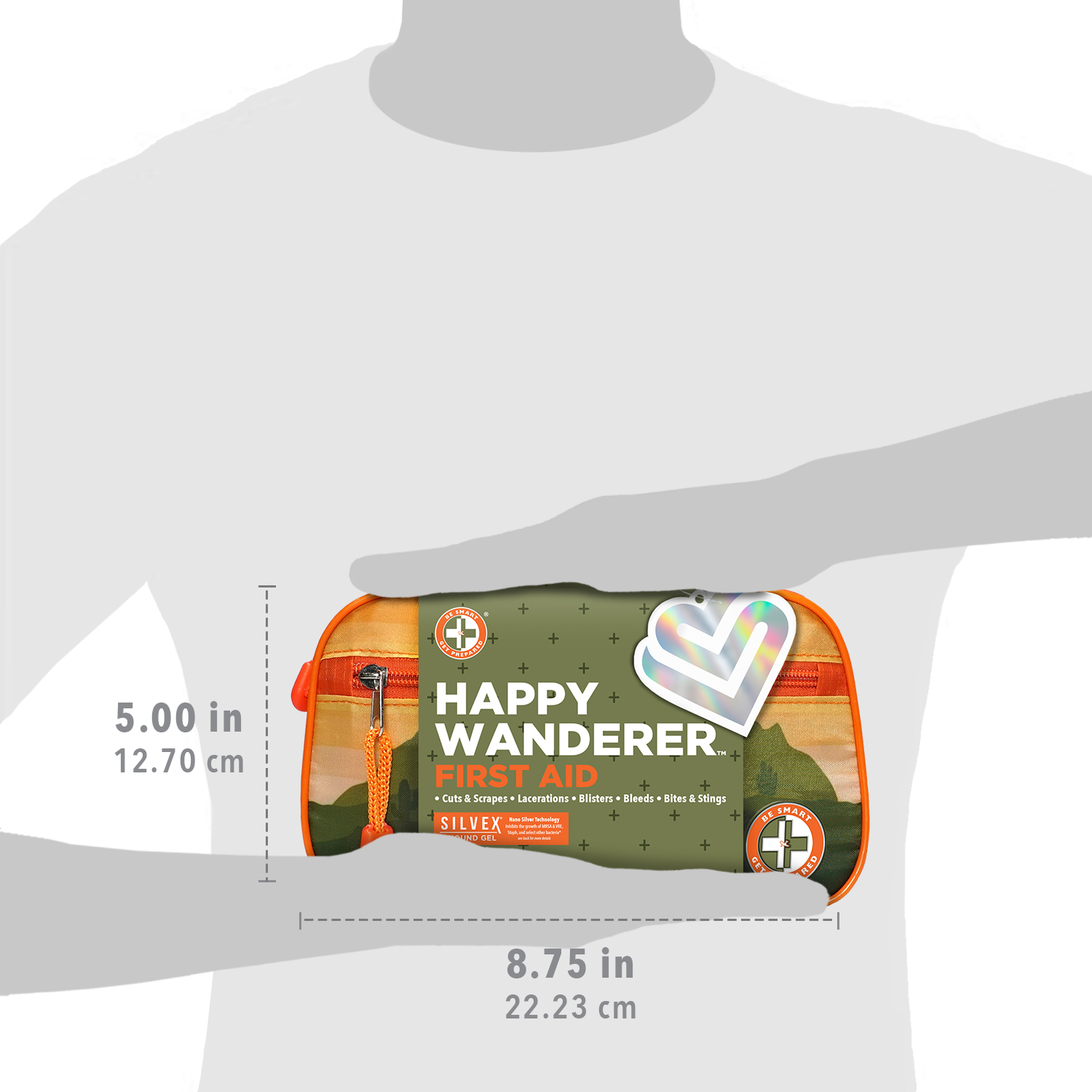 Be Smart Get Prepared Happy Wanderer Outdoor First Aid Kit 134 Piece photo 7