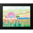 thumbnail image 2 of Roberts, Kait 14x12 Black Modern Framed Museum Art Print Titled - Strolling the Farm, 2 of 5