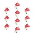 thumbnail image 4 of DIY Jewelry Pendant Mushroom Pendant for Earring Necklace 10Pcs Pack, 4 of 5