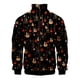 thumbnail image 3 of Chaqueta informal con cremallera para hombre y mujer, ropa de primavera y otoño, con estampado lavado, camisetas de manga larga, chaquetas cómodas hawaianas, abrigos para hombre, 3 of 5