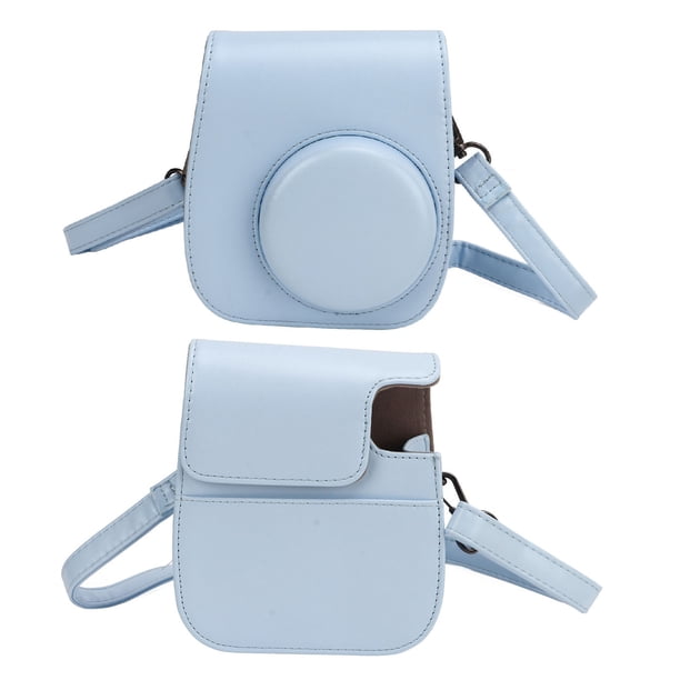 Kit de Funda Protectora para Mini 12 Bolsa de Transporte de Piel Sintética para Mini 12 Funda para Cámara Instantánea con Correa Ajustable para el Hombro Adhesivos ANGGREK Otros
