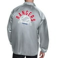 thumbnail image 2 of Men's Starter  Gray Texas Rangers Retro Logo Raglan Coaches Full-Snap Jacket, 2 of 2