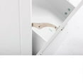 thumbnail image 5 of Fithood [FCH] Kitchen Trash Can Cabinet, 2 Doors 2 Drawers 2 Dirty Clothes Bags Garbage Storage Cabinet, White, 5 of 5
