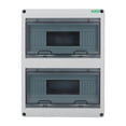 thumbnail image 1 of Caja De Protección De Distribución, Riel De Guía Incorporado Caja De Disyuntores De Montaje Abierto Diseño De Concha ABS 24 Vías Para Centro Comercial Para Fábrica Fyydes Distribution Protection Box, 1 of 8