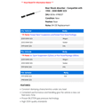 thumbnail image 2 of Rear Shock Absorber - Compatible with 1998 - 2000 BMW 323i 1999, 2 of 2