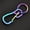 C, variant on Titanium Heavy Duty Carabiner Keychain EDC Quick Release Hooks With Titanium Key Ring