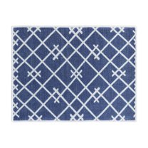 SussexHome 24 x 18 x 0.25 Inches Large Dish Drying Mat for Kitchen Counter - Super-Absorbent Washable Cotton Large Baby Bottle Dryer Pad - Highly Absorbent Ultra-Thin Dish Drying Pad