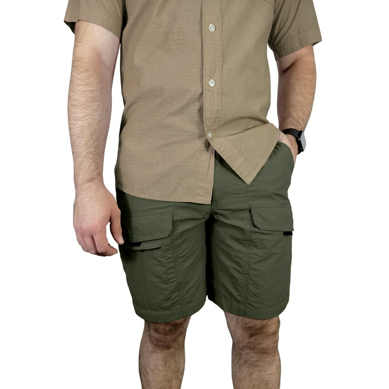  Men's Hiking Cargo Shorts Quick Dry Lightweight