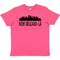 thumbnail image 3 of Inktastic New Orleans Louisiana Skyline Youth T-Shirt, 3 of 5