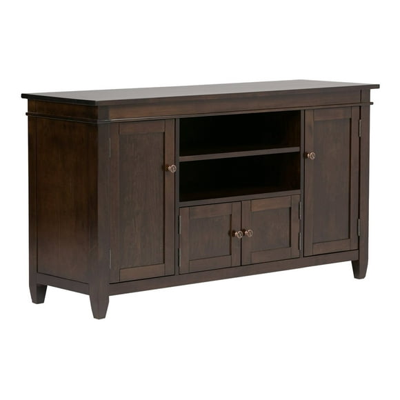 Simpli Home Carlton TV Media Stand - Cabinet unit - for TV - screen size: up to 60"