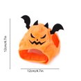 thumbnail image 3 of YIMWNYI Halloween Devil Costume Dog Hat, Devil Pet Headdress, Adjustable Puppy Cap, Cute Pet Costume for Halloween Party, Comfortable and Safe Material for Small and Medium Pets, 3 of 6