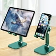 thumbnail image 4 of Tablet computer stand, multi-function, foldable, lifting, universal portable standgreen, 4 of 5