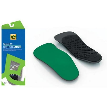 Complete Medical 4315801 Orthotic Arch Supports 3-4 Length with 5-6