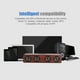 thumbnail image 5 of Altavoz de madera con Bluetooth y sonido Tyrant para TV, 12 W, W8, compatible con tarjeta enchufable, FM, recepción de mensajes de voz (veta de madera de color rojo vino (inglés)), 5 of 10