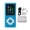 Deep Blue, variant on MOMT MP3 Player HiFi Lossless Rechargeable 1.8in TFT Screen Portable Music Player for Sports with Electronic Book Radio Recorder Roseate Pink with 8GB Card, 10 in / 25.4 cm