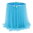 thumbnail image 3 of Table Skirt Tulle for Party Wedding Birthday Decorations, Polyester Table Cloth Skirting for Rectangle Round Tables, Reusable Table Cover for Banquet Buffet Celebration Events, 1 X Table Skirt, 3 of 9