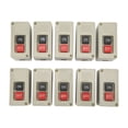 thumbnail image 1 of 10pcs 3 Phase Moteur Interrupteur 2 Position Auto Réinitialisation Bouton d'Alimentation Interrupteur pour Boîtes de Distribution 380V 30A, 1 of 14