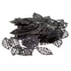 thumbnail image 5 of 100pcs Metal ahueca hacia fuera los de la correa del árbol joyería colgante artesanías 23 * 13 mm Cobre retro Baoblaze Collar colgante, 5 of 7