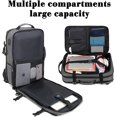 thumbnail image 3 of Travel Laptop Backpack, Expandable Computer Backpack with USB Charging Port 17 Inch Laptop Backpack for Men, 3 of 5