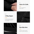 thumbnail image 3 of Little Donkey Andy Men's Waterproof Windbreaker Lightweight Packble Cycling Jacket for Biking, Running Black 3XL, 3 of 7