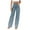 Blue, variant on Hauaitttt Women Jeans Trousers with High Waist E Girl Style Streetwear Casual Denim Trousers Loose Straight Leisure Trousers No Kvetching Cargo Jean Pants for Women Jean Pants for Women plus on Pant