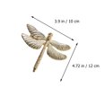 thumbnail image 2 of 1pc Chic Libellule en Forme d'Anneau de Serviette Boucle de Serviette de Table en Alliage (Or), 2 of 7