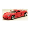 thumbnail image 2 of 5" Kinsmart Porsche Carrera GT Diecast Model Toy 1:36 Red, 2 of 3