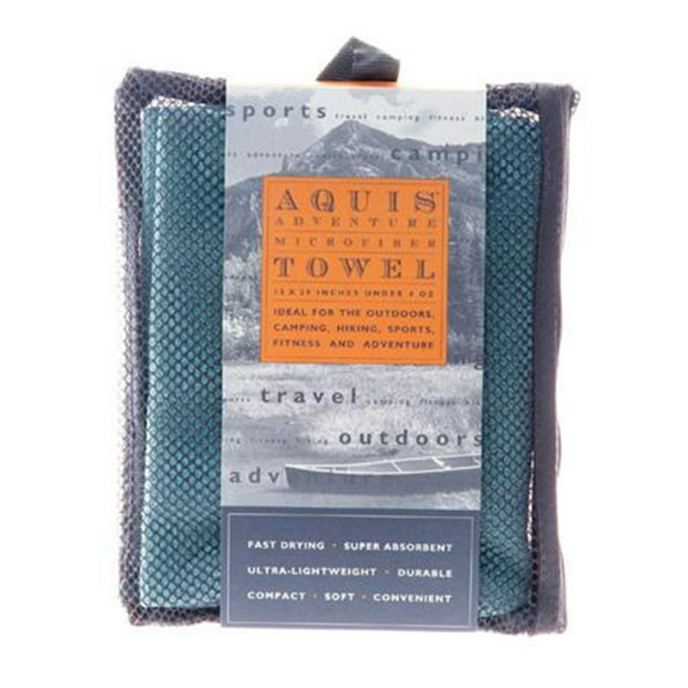 Aquis Adventure Towel Color Graphite Size Large Walmart