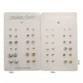 thumbnail image 6 of K-KED 12 Pairs Stud Earrings Trendy Crystal Earrings Women Fashion Delicate Jewelry Gift﻿-1, 6 of 7