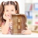 thumbnail image 5 of Tarro de Ahorros de Carta Inglesa de Madera,Banco de Monedas de Vidrio Transparente con Frente Visible,Caja de Dinero para Regalo de Navidad de Cumpleaños, 5 of 6