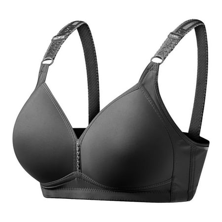 

GWAABD Padded Bra Women Bra Plus Comfortable Fashion Size Underwear Breathable Women