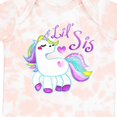 thumbnail image 4 of Inktastic Lil Sis Unicorn Little Sister Girls Baby Bodysuit, 4 of 5