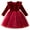 Red, variant on BLVB Toddler Little Girl Christmas Dress Long Sleeve Dress Girls Velvet Tulle Fall Winter Ruffle Party Dress 2-8 Years