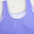 thumbnail image 7 of Girl Swimsuit Bikini Set Tropical Print Bathing Suit Two Piece Girls'swimwear Purple 7 Years-8 Years, 7 of 7