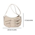 thumbnail image 2 of Bolso Bandolera Estético Lindo Hombro Mujeres PU Cuero Y2K Niñas Al Aire Libre, 2 of 9