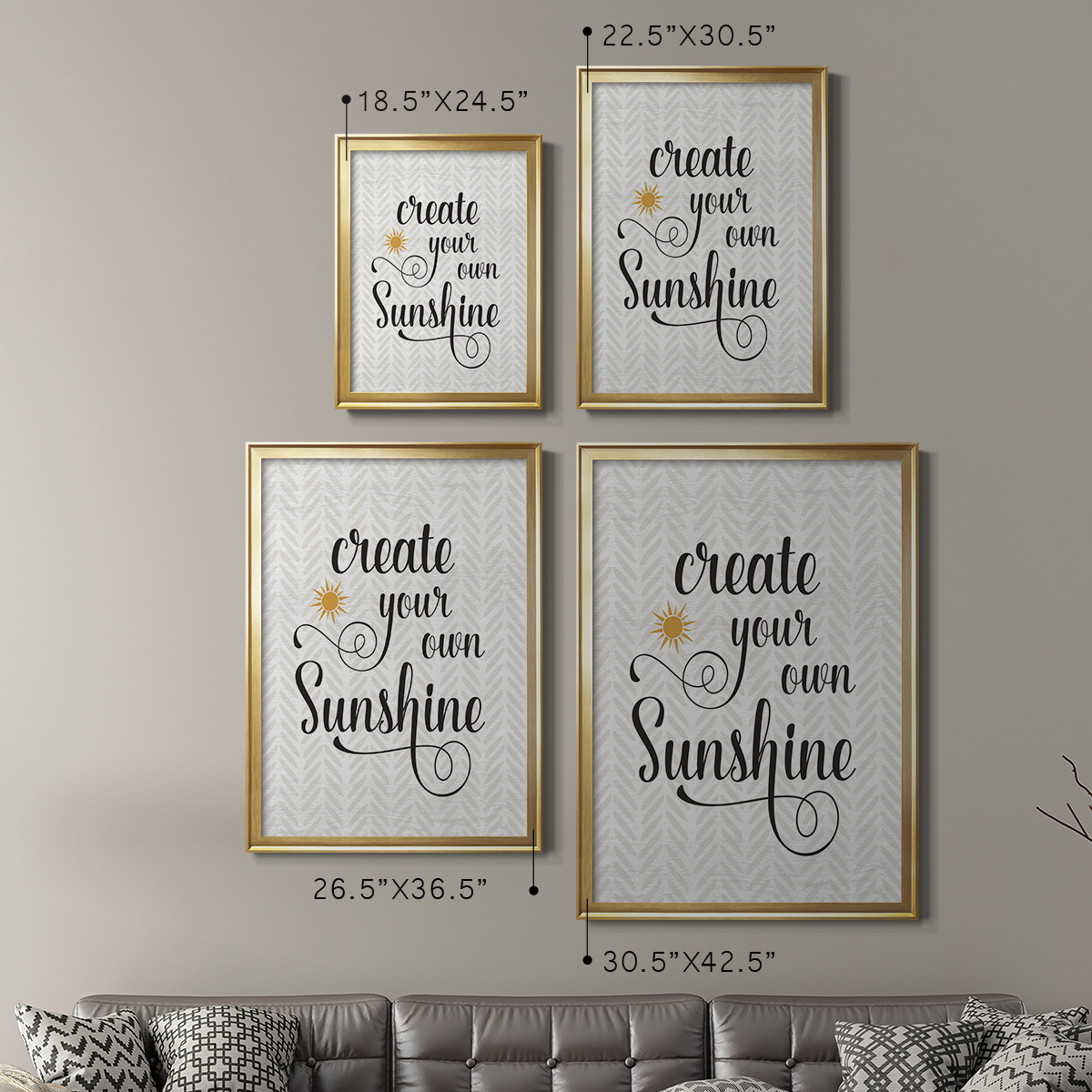 Create Your Own Sunshine Premium Classic Framed Print - Ready to Hang