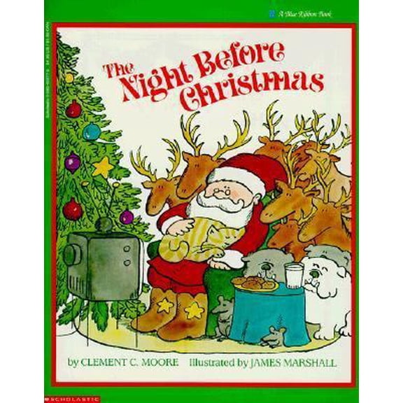 Pre-Owned Night Before Christmas (Paperback) 0590459775 9780590459778